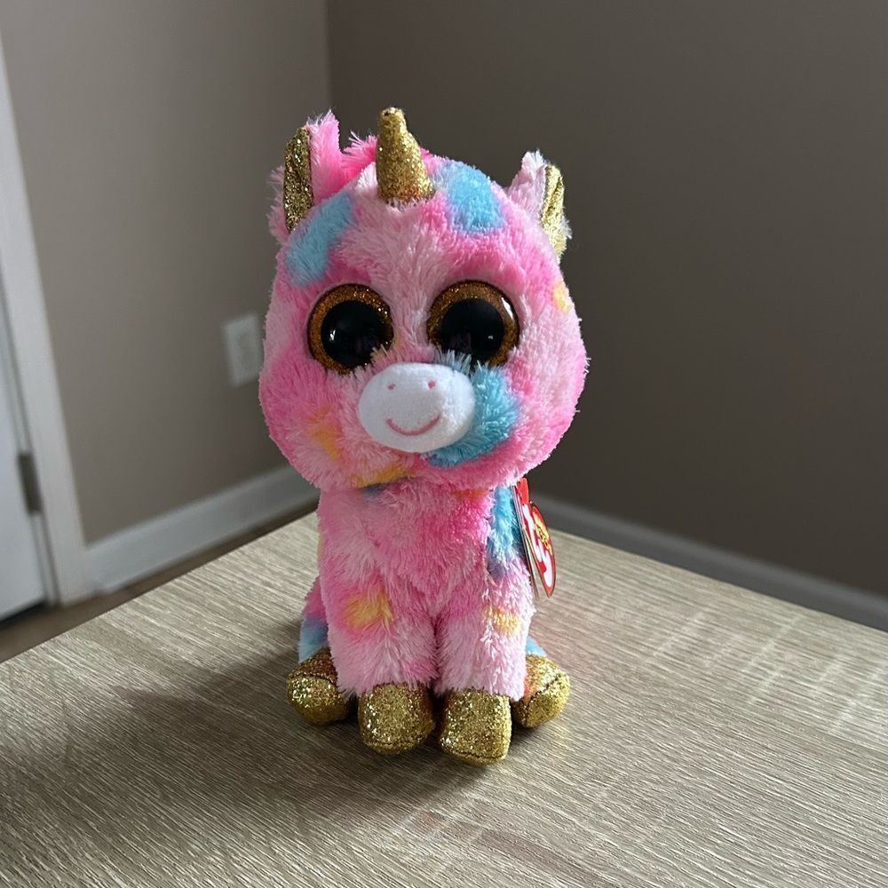 NWT … TY BEANIE BOO’S “Fantasia” The Unicorn